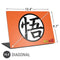 Dragon Ball Z Goku Iconic Kanji Symbol Universal Laptop 16.6in (13.4 x 9.7in) Skin